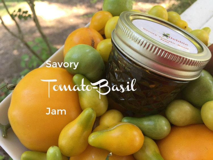 preserving summer: savory tomato-basil jam